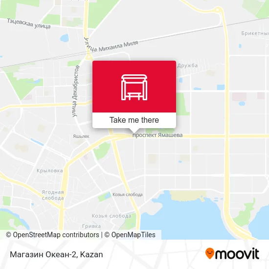 Магазин Океан-2 map