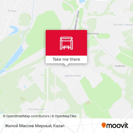 Жилой Массив Мирный map