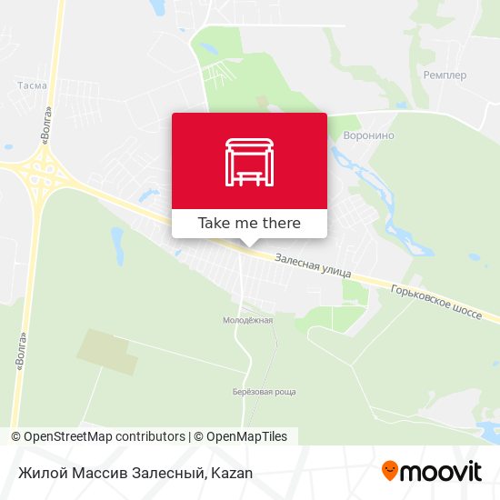 Жилой Массив Залесный map