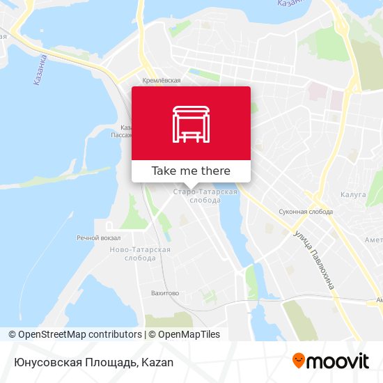 Юнусовская Площадь map