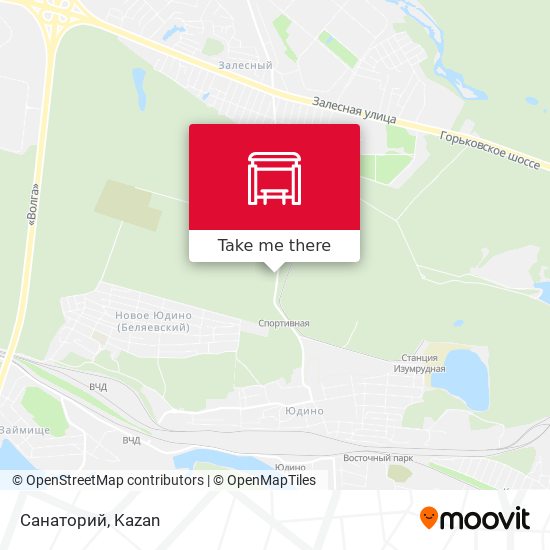 Санаторий map