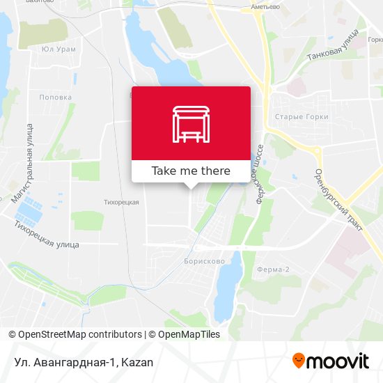 Ул. Авангардная-1 map