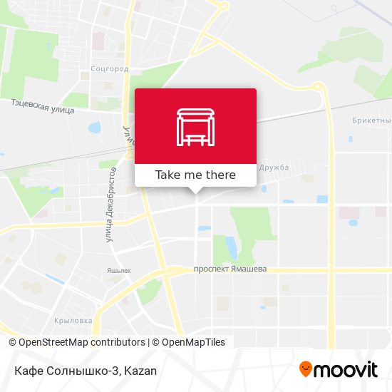 Кафе Солнышко-3 map