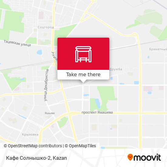 Кафе Солнышко-2 map