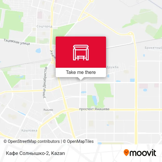 Кафе Солнышко-2 map