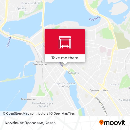 Комбинат Здоровье map