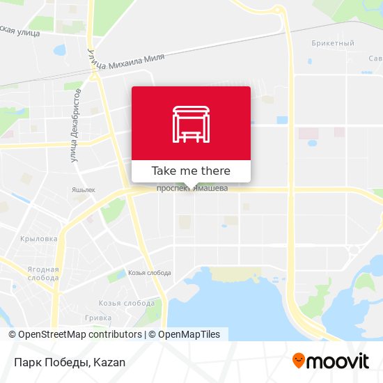 Парк Победы map