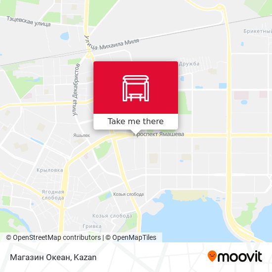 Магазин Океан map