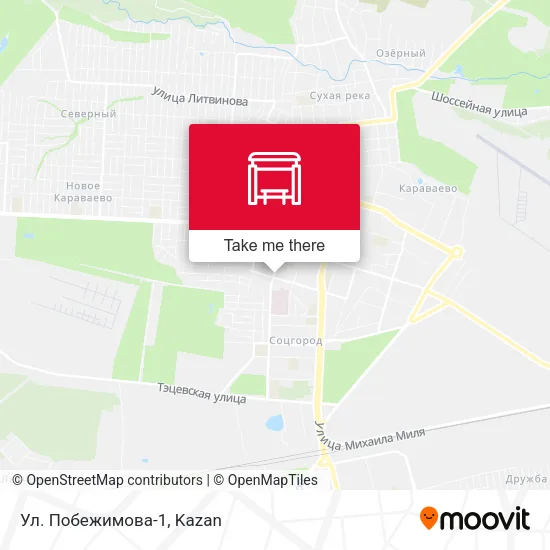 Ул. Побежимова-1 map