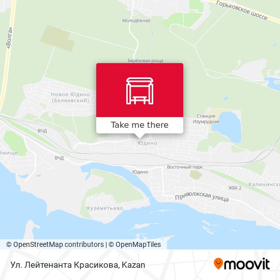 Ул. Лейтенанта Красикова map
