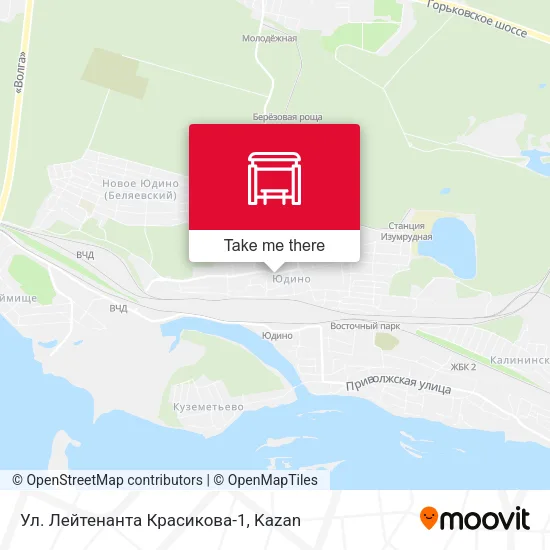 Ул. Лейтенанта Красикова-1 map