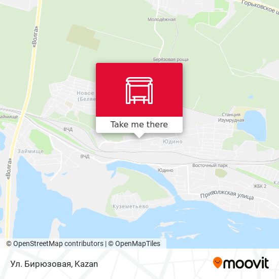 Ул. Бирюзовая map