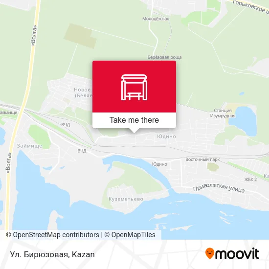 Ул. Бирюзовая map
