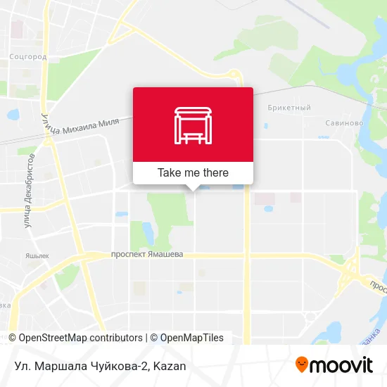 Ул. Маршала Чуйкова-2 map