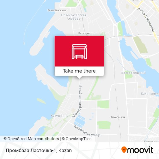 Промбаза Ласточка-1 map