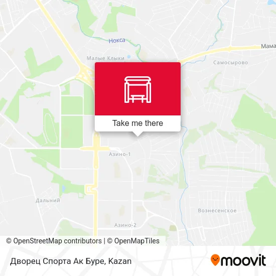 Дворец Спорта Ак Буре map