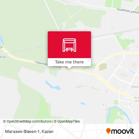Магазин Факел-1 map