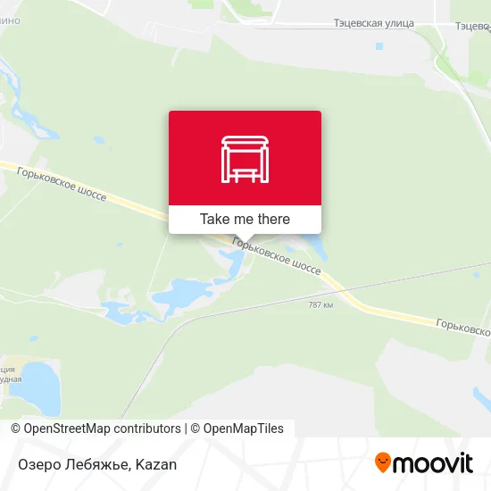 Озеро Лебяжье map