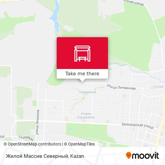 Жилой Массив Северный map
