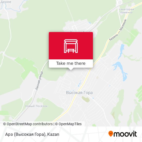 Арз (Высокая Гора) map