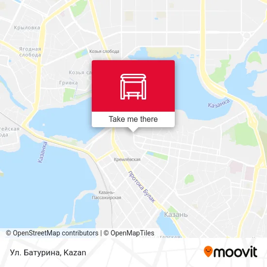 Ул. Батурина map