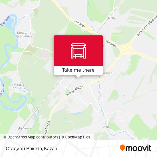 Стадион Ракета map