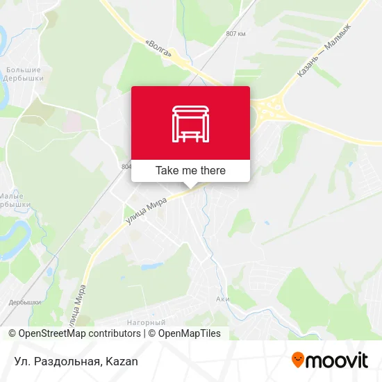 Ул. Раздольная map