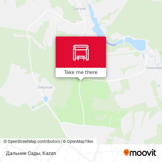 Дальние Сады map