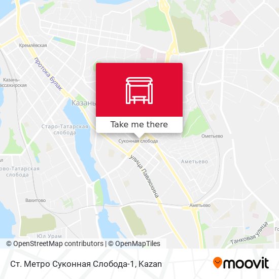 Ст. Метро Суконная Слобода-1 map