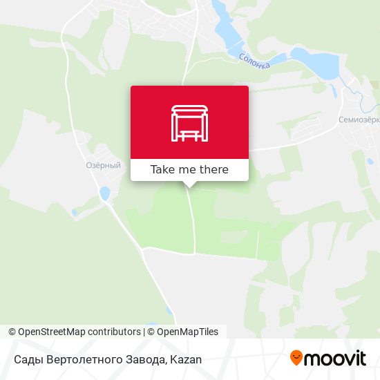 Сады Вертолетного Завода map