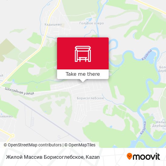 Жилой Массив Борисоглебское map