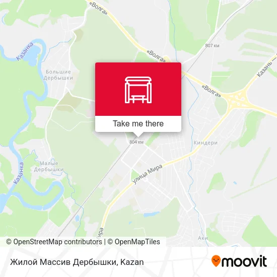 Жилой Массив Дербышки map