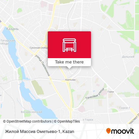 Жилой Массив Ометьево-1 map