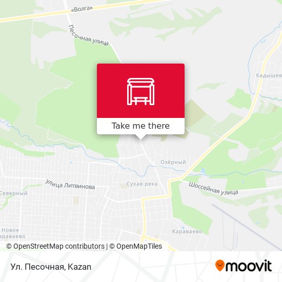 Ул. Песочная map