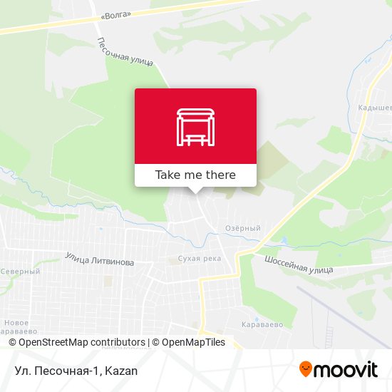 Ул. Песочная-1 map