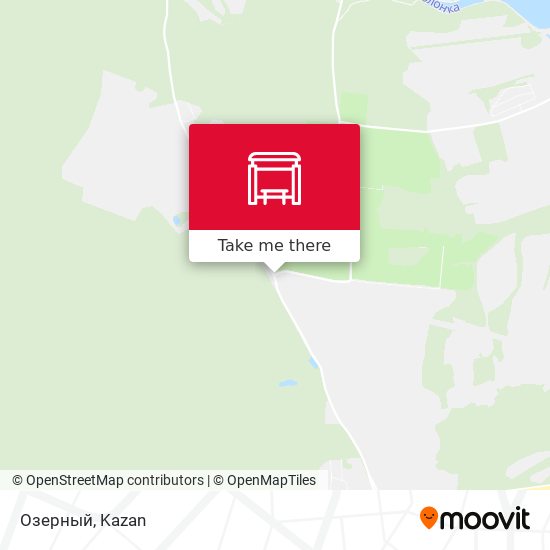 Озерный map