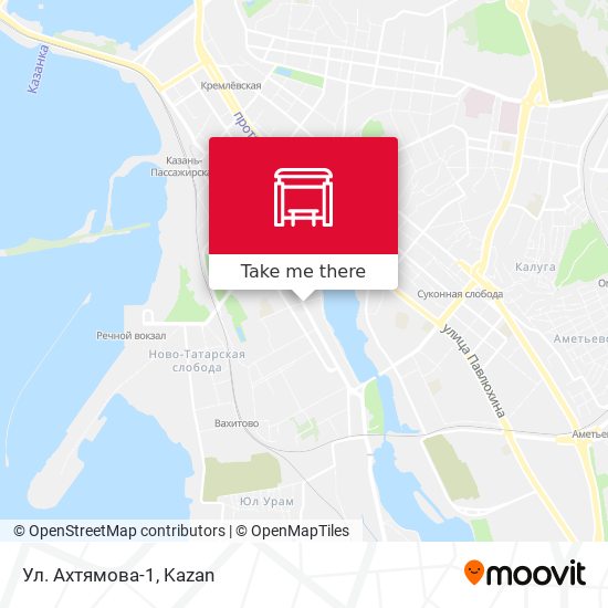 Ул. Ахтямова-1 map