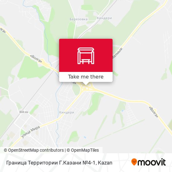 Граница Территории Г.Казани №4-1 map