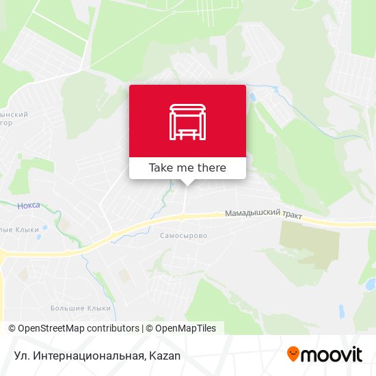 Ул. Интернациональная map