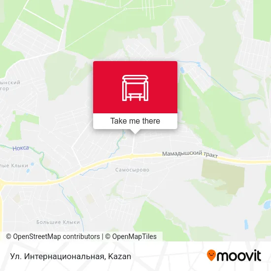 Ул. Интернациональная map