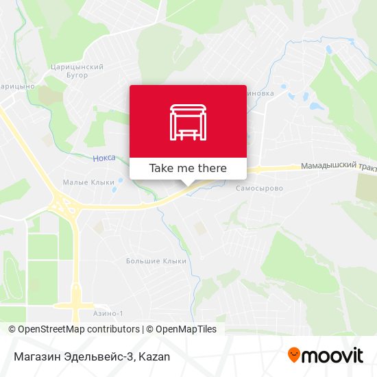 Магазин Эдельвейс-3 map