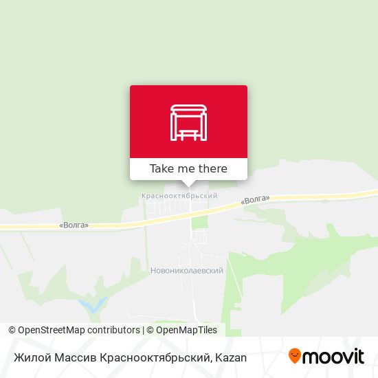 Жилой Массив Краснооктябрьский map