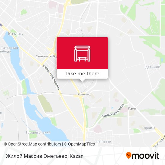 Жилой Массив Ометьево map