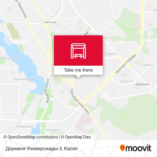 Деревня Универсиады-3 map