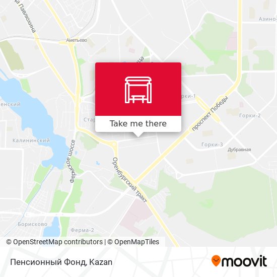 Пенсионный Фонд map