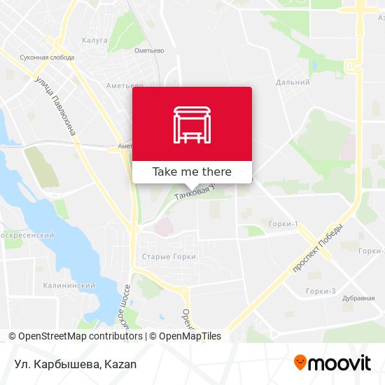 Ул. Карбышева map