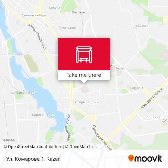 Ул. Комарова-1 map