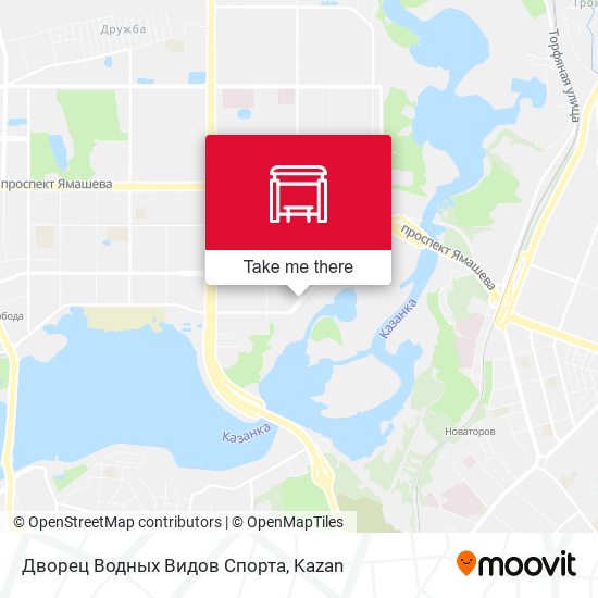 Дворец Водных Видов Спорта map