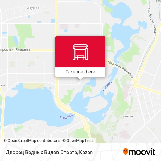 Дворец Водных Видов Спорта map