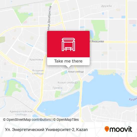 Ул. Энергетический Университет-2 map